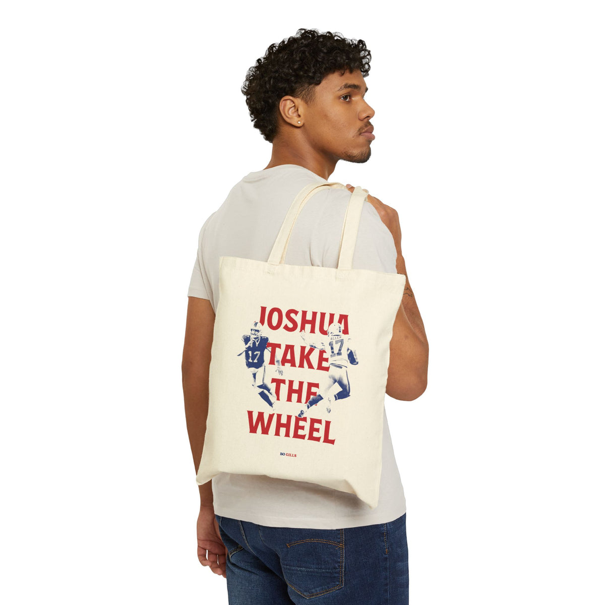 Joshua Take The Wheel Tote Bag