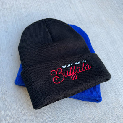 Bury Me In Buffalo Beanie