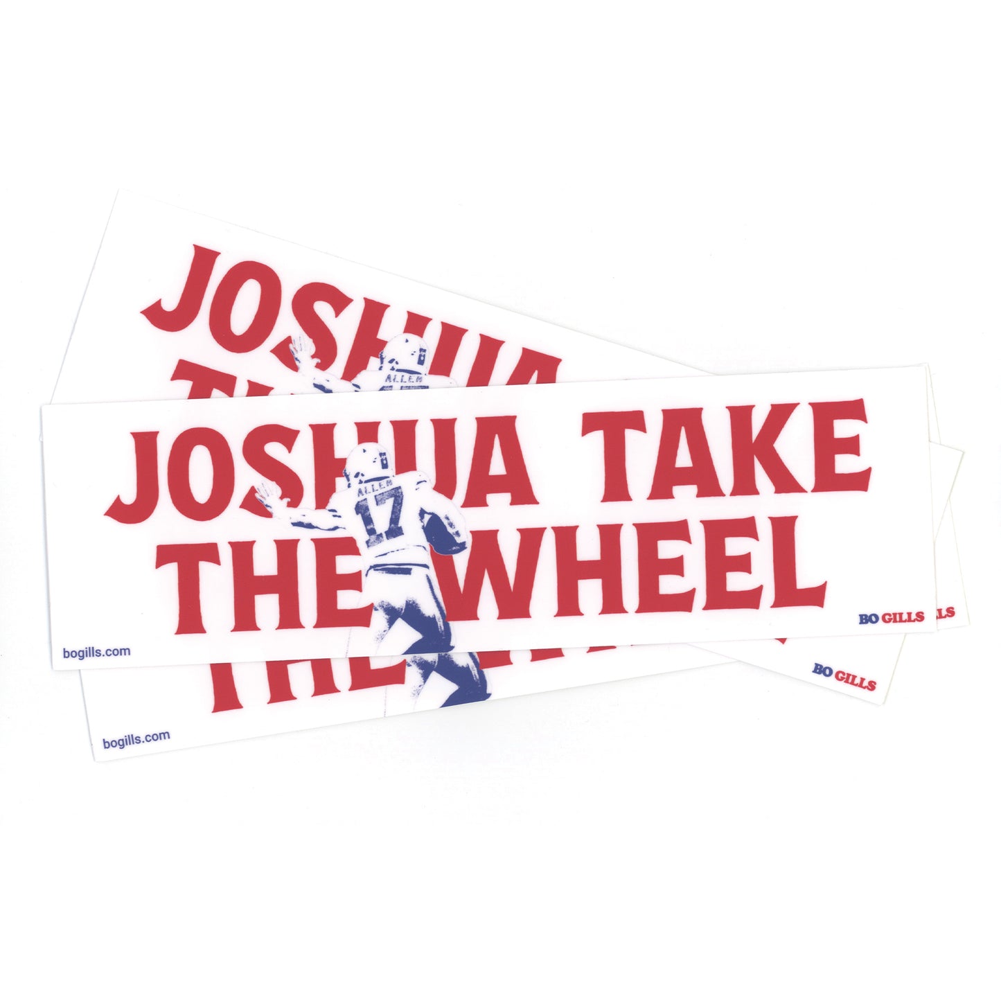 Joshua Take The Wheel Bumper Sticker