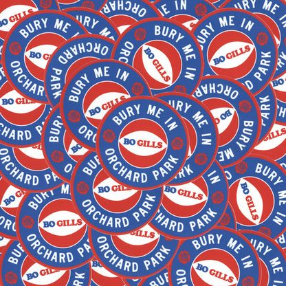 Bury Me Sticker