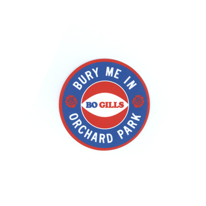 Bury Me Sticker