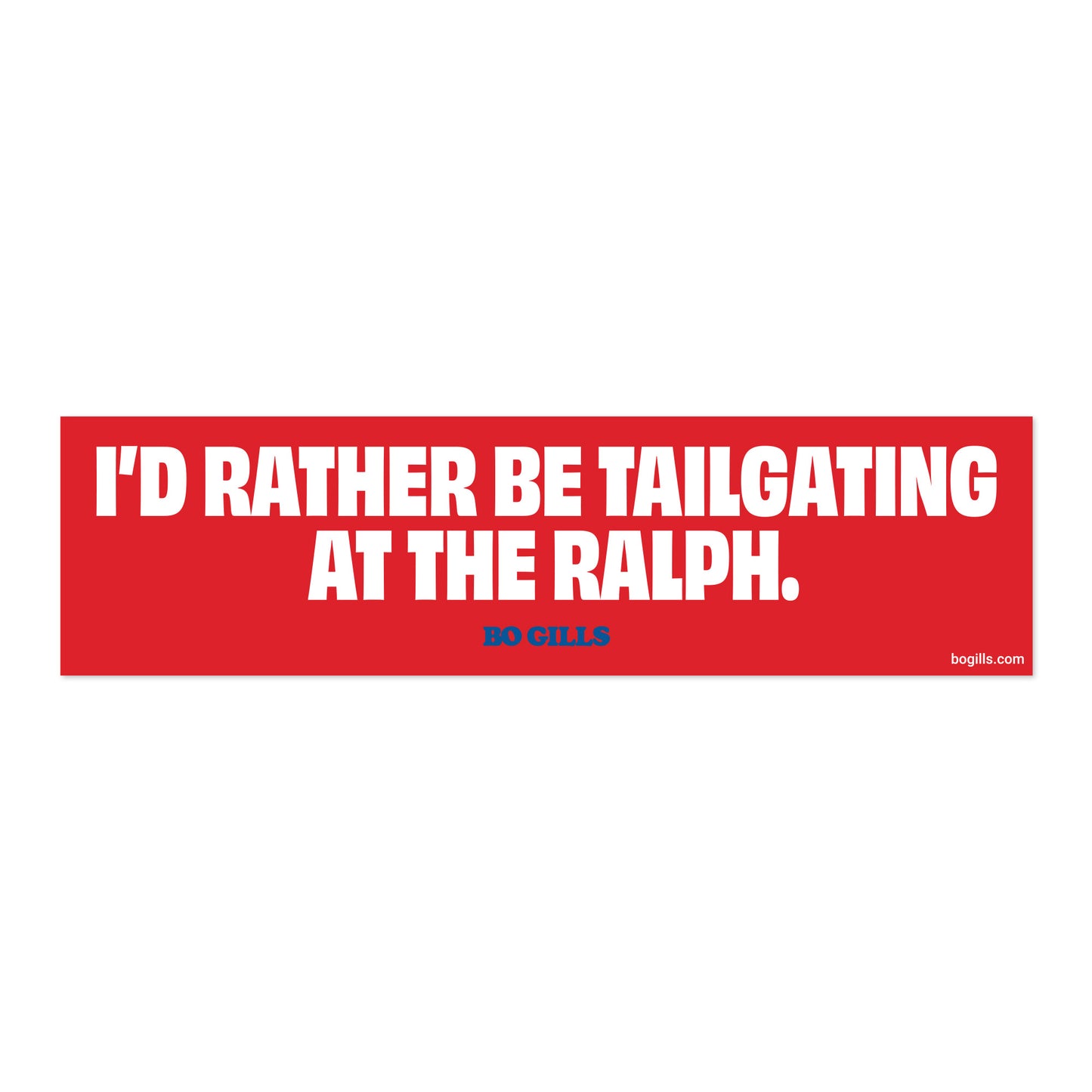 Tailgate The Ralph Sticker